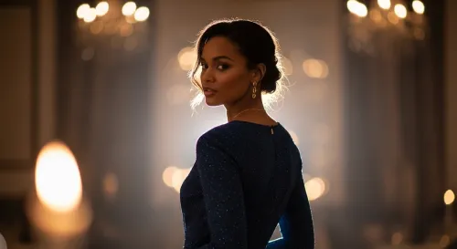 Demonstration of a backlit subject