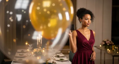 Photo showing depth with foreground elements